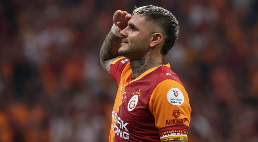 Con un gol de antología, Mauro Icardi superó a Gheorghe Hagi y se convirtió en el máximo goleador extranjero del Galatasaray en la liga turca