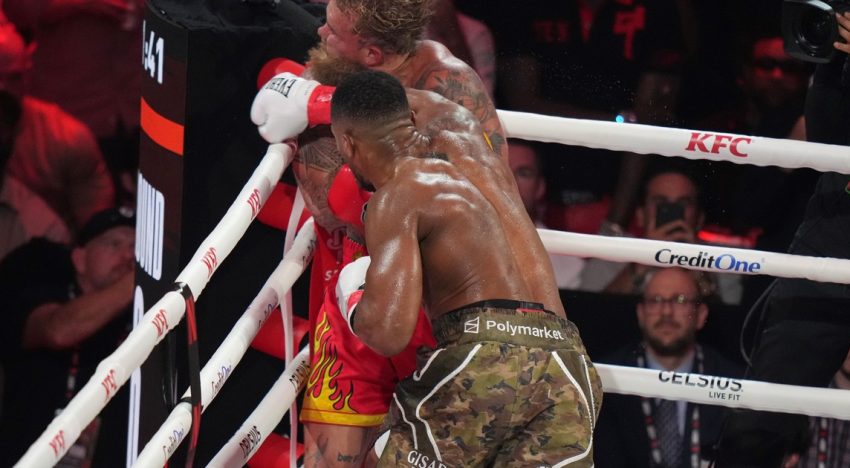 La radiografía que muestra la «doble mandíbula rota» de Jake Paul tras el brutal nocaut de Anthony Joshua