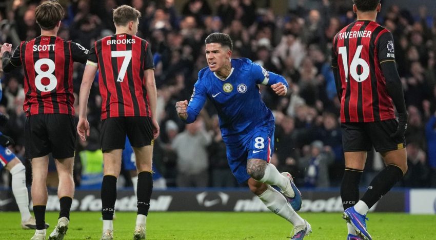 Enzo Fernández, amo del Chelsea en Stamford Bridge: conmovedor gesto con un niño y tremendo golazo contra Bournemouth