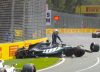 F1 GP de Australia: el momento en que Antonelli perdió el control del Mercedes y chocó contra el muro
