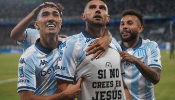 Maravilla Martínez y otra recuperación milagrosa: el 9 volvió de su lesión en tiempo récord y metió un doblete para la victoria de Racing