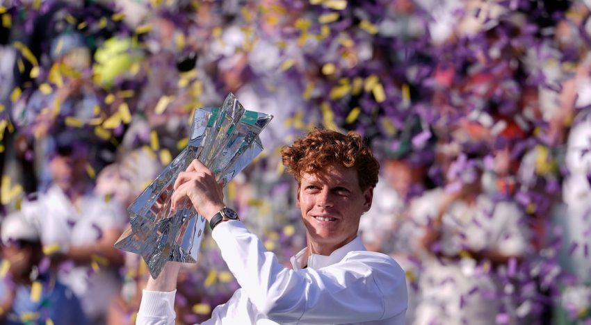 Masters 1000 de Indian Wells: Jannik Sinner cerró una victoria para los libros de historia