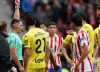 Insólita expulsión en Atlético de Madrid vs Getafe: qué dice el informe del futbolista al que echaron por agarrar los testículos de un rival