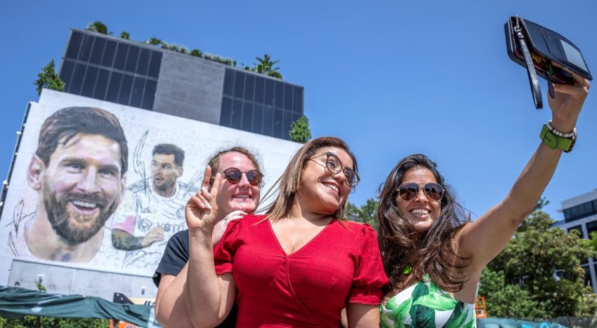 Miami está pensando en otra cosa: de la fiesta del orgullo a la ruta de Messi, así vive la ciudad a 50 días del comienzo del Mundial