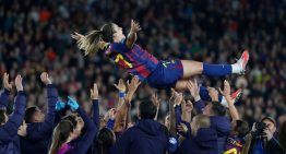 Alexia Putellas logró el título con el Barcelona y quebró un récord de Lionel Messi