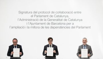 El Parlament de Cataluña, la casa de la democracia donde no cabe nadie más