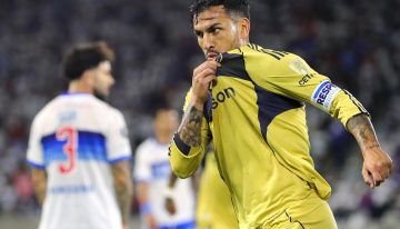 Leandro Paredes y un debut completo en la Copa Libertadores: empujones, amarilla y un golazo a los 15 minutos para alegría de Boca