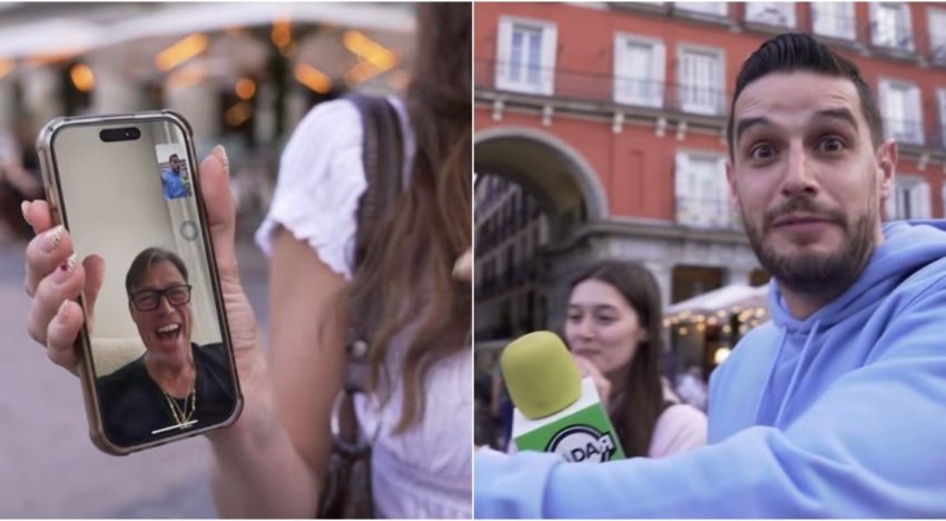 “¿Es tu papá?: las hijas de Matías Almeyda sorprendieron a un conductor mexicano en Madrid