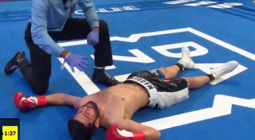 Impactante debut de Alan Veneno Chaves en los Estados Unidos: sorprendió al mexicano Miguel Madueño con uno de los KOs del año