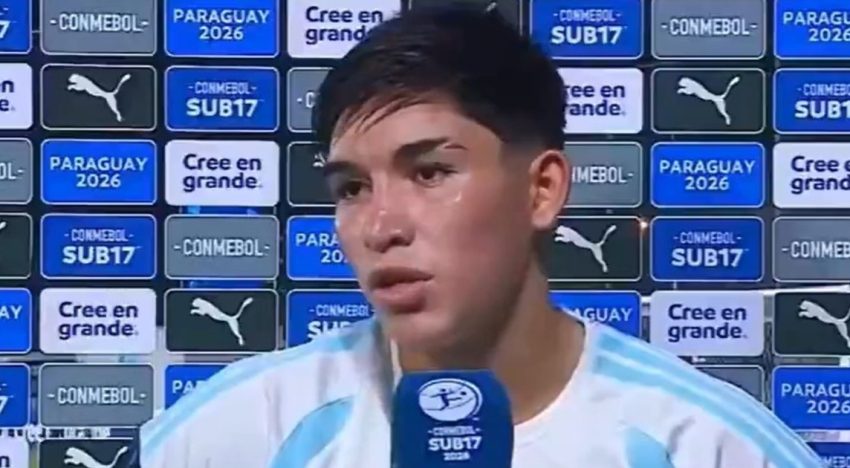 La desafortunada frase de un pibe del Sub 17 tras perder la final del Sudamericano ante Colombia: «Nos vamos a ver en el Mundial y les vamos a romper bien el o…»