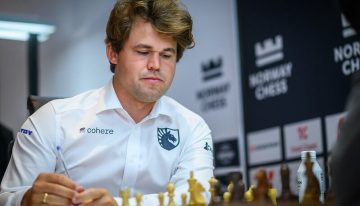 El ajedrecista Carlsen en gran crisis: tres derrotas en cinco rondas