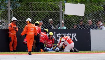 Alex Márquez asustó a todos en el MotoGP: cómo está tras el brutal accidente que paralizó el GP de Cataluña