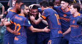 Lautaro Martínez tuvo un sábado perfecto: fue a saludar al Papa y después brilló en la goleada del Inter contra Lazio