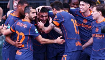 Lautaro Martínez tuvo un sábado perfecto: fue a saludar al Papa y después brilló en la goleada del Inter contra Lazio