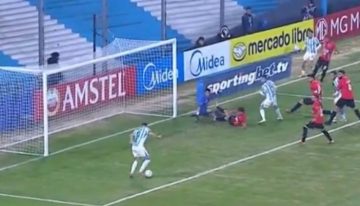 Maravilla Martínez pasó del penal de la «redención» al insólito gol errado en la eliminación de Racing en la Sudamericana