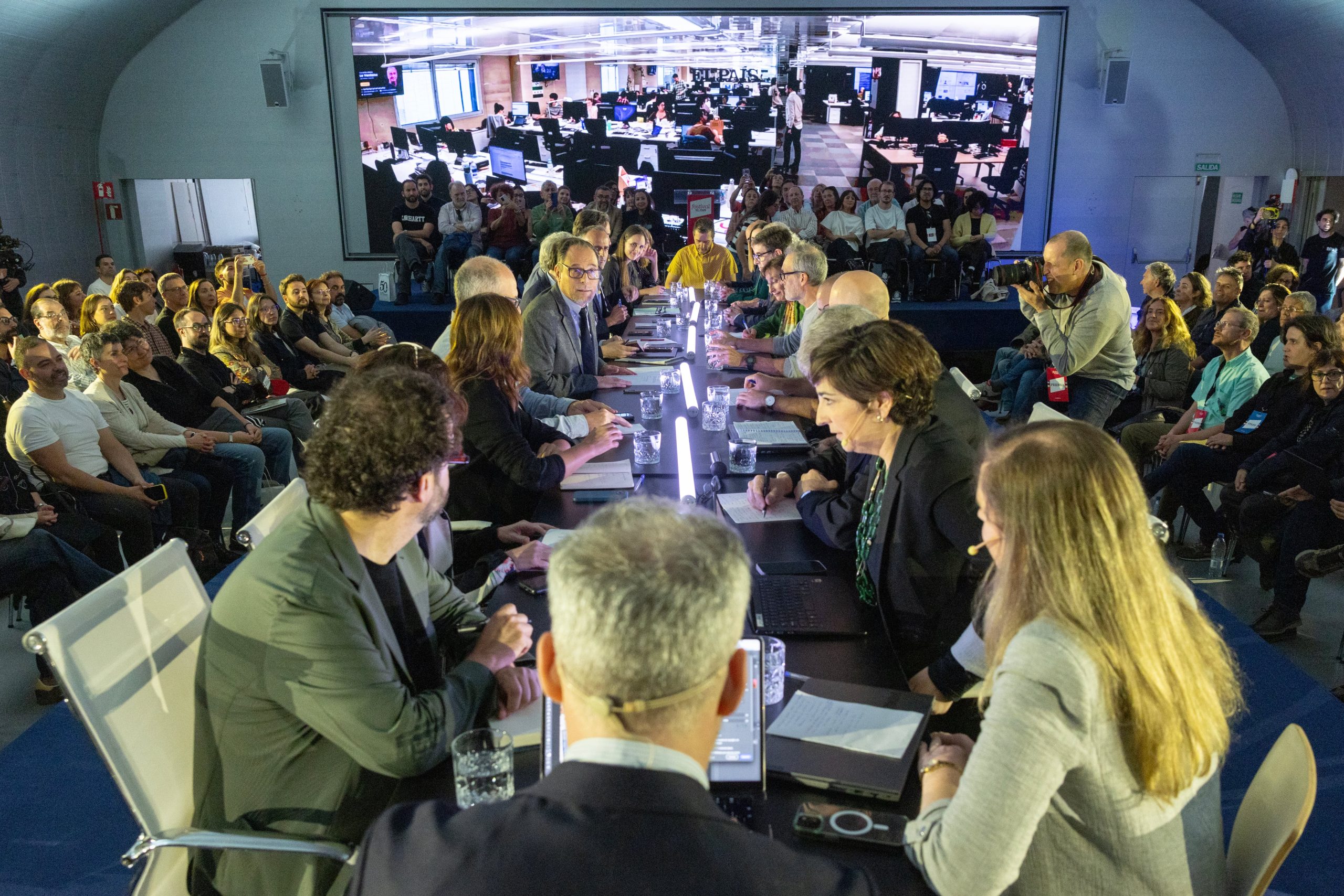 Reunión de primera de EL PAÍS. 