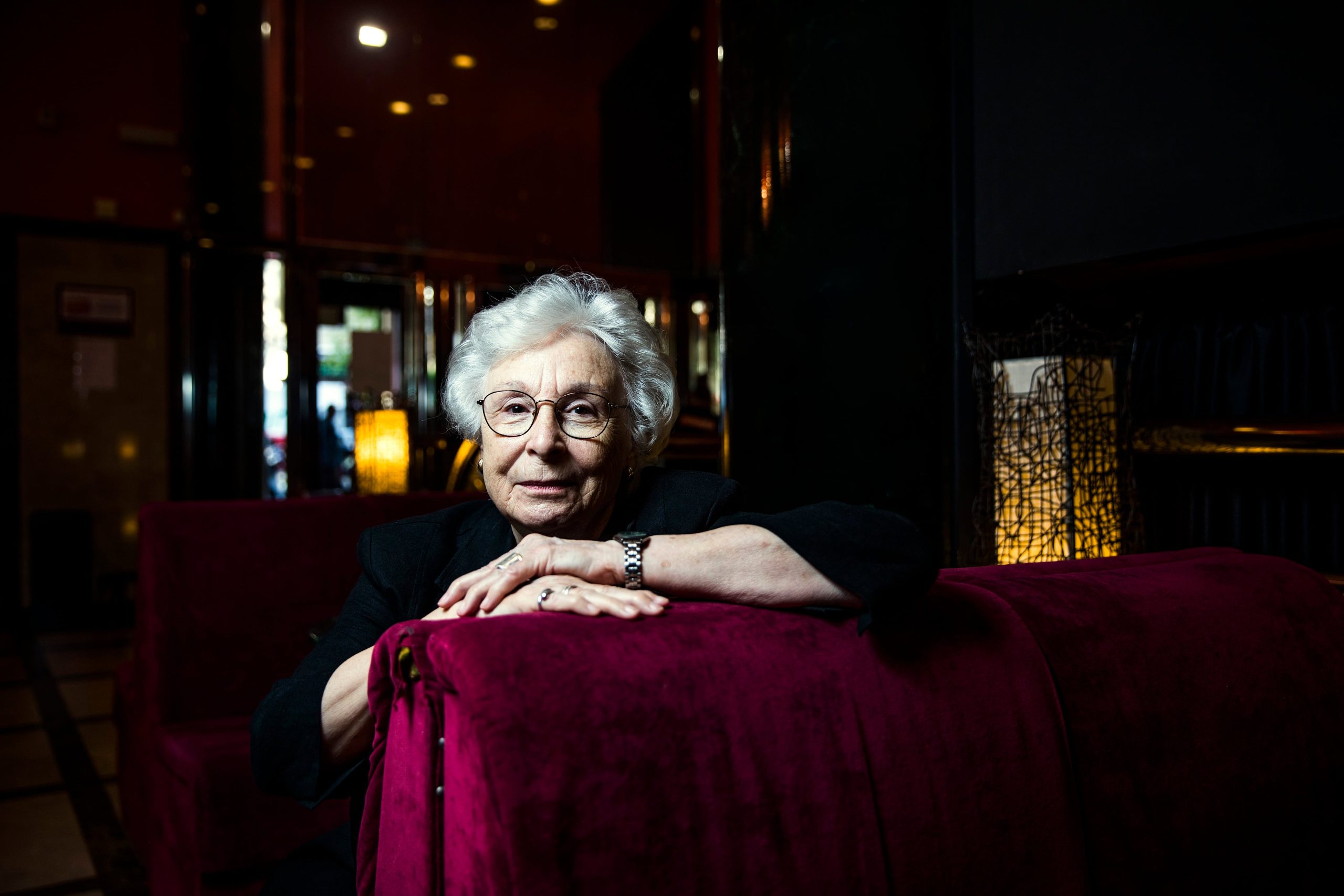 17/09/2019  DVD-967 Josefina Molina, la primera directora que logra el Premio Nacional de Cinematografía, en entrevista en los cines Verdi de Madrid.