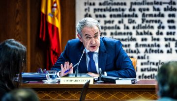 La Audiencia Nacional ordena el bloqueo de cuentas bancarias de Zapatero