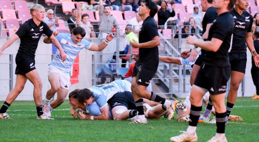 Histórico: Los Pumitas vencieron a Nueva Zelanda y lograron su primer triunfo ante los Baby Blacks