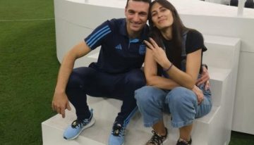 Lali, Eli y Cori: las tres mujeres de Lionel Scaloni