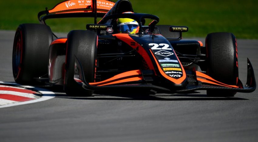 Nico Varrone, séptimo en la Fórmula 2 en Montreal: hizo la vuelta más rápida y se llevó siete puntos del GP de Canadá