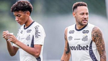 Escándalo en el Santos: acusan a Neymar de pegarle una fuerte patada y una cachetada al hijo de Robinho