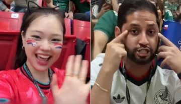 Una hincha surcoreana denunció burlas racistas en México y el autor salió a pedir disculpas
