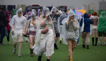 La lluvia da al traste la primera  jornada del Primavera Sound