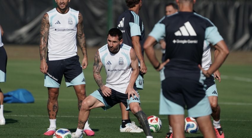 El entrenamiento de la Selección: qué hará Scaloni con Dibu Martínez, Messi y el resto de la rotación para jugar contra Jordania