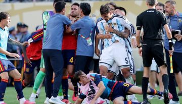 Roberto Ayala rompió el silencio tras los incidentes en el final con España: Estoy arrepentido; si veo a Dani Olmo le pediré disculpas