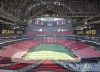 El estadio de US$ 1.600 millones donde Argentina eliminó a Inglaterra: tiene un techo de ocho pétalos y una pantalla 360°