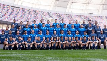 Los Pumas y un homenaje para la Selección de fútbol y Diego Maradona: se pusieron la camiseta azul de México 1986 para jugar contra Inglaterra