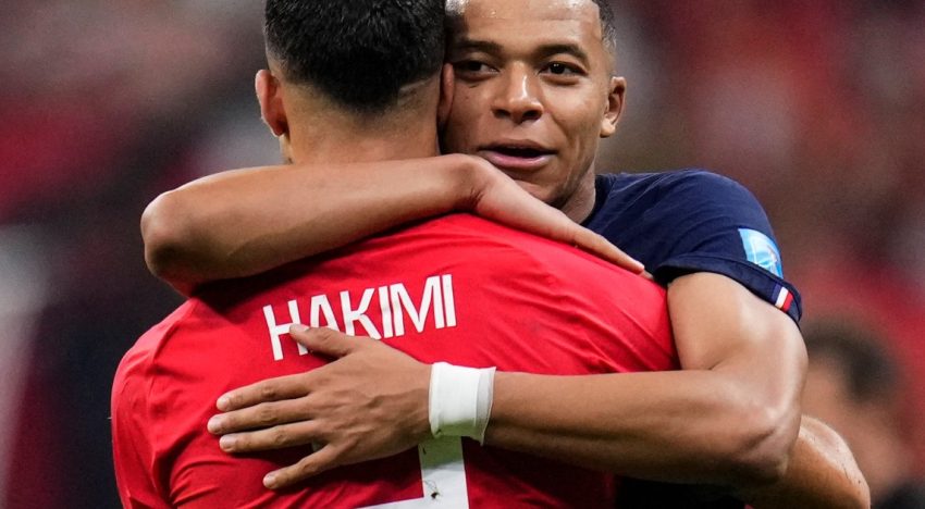 Hakimi y Mbappé, los amigos íntimos que juegan a la Play pero son rivales en Marruecos vs Francia del Mundial 2026