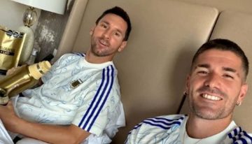 «Buen díaaa…»: Messi y De Paul arrancaron con mate y alfajores argentinos, el día después de la histórica victoria ente Inglaterra