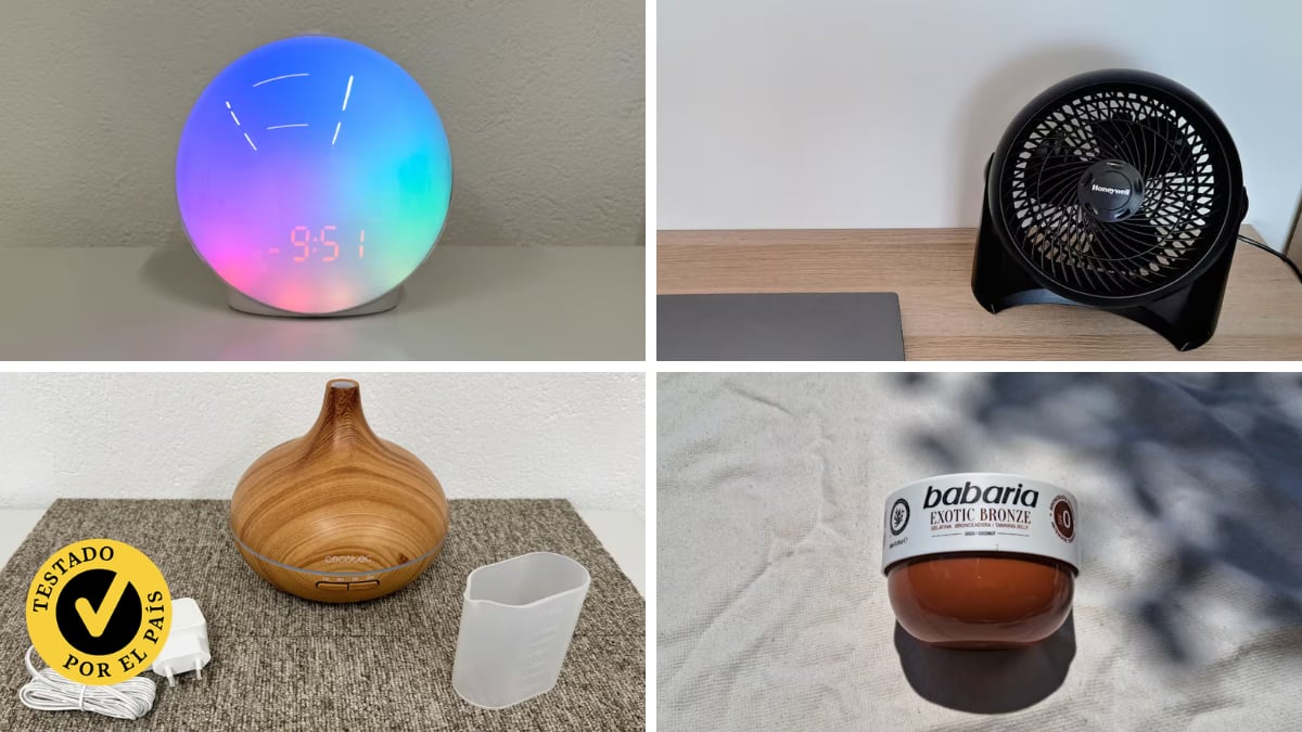 Un despertador de amanecer, un ventilador de mesa, un difusor o la gelatina bronceadora son algunos de ellos.
