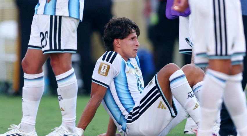 La distracción de Giuliano Simeone que dejó el camino libre a Ferran Torres para el gol de España
