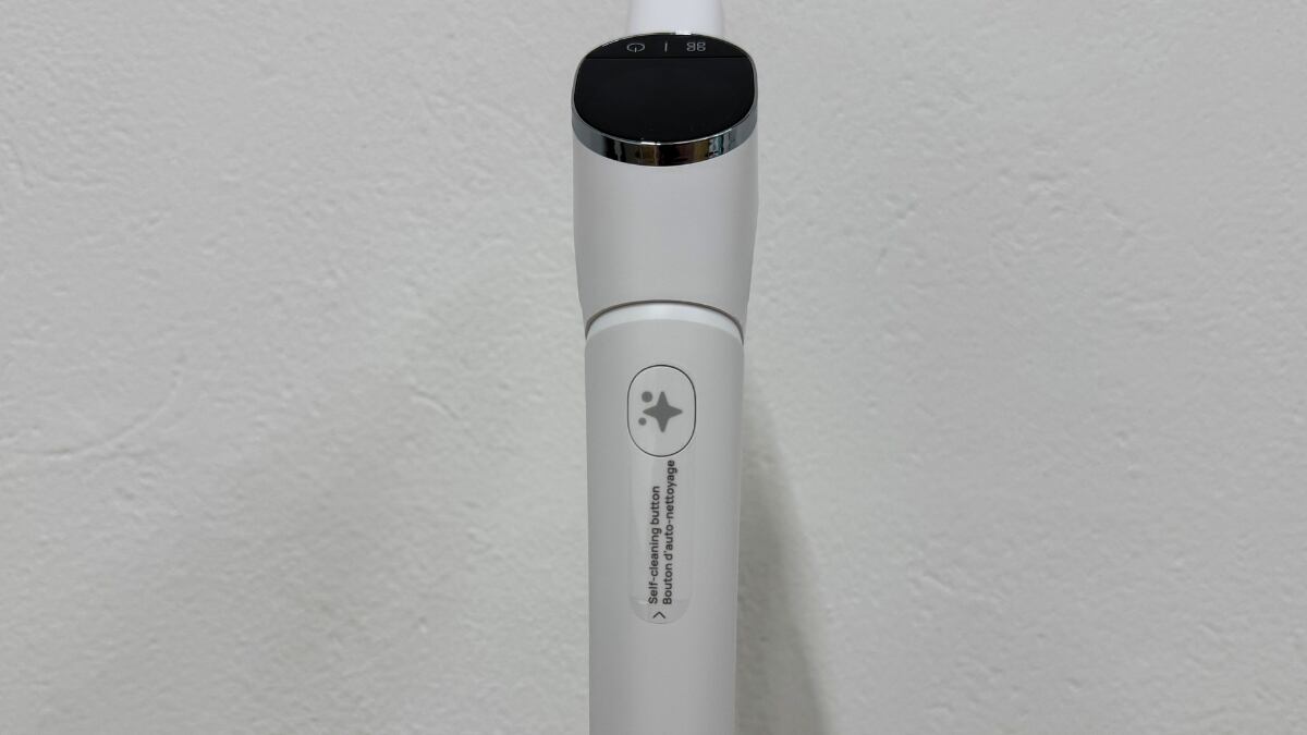 Botón de autolimpieza Rowenta X-Clean 12.