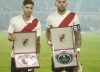 River armó una fiesta para homenajear a Otamendi, Montiel y toda la Selección pero el Monumental insultó a Chiqui Tapia