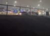 Balean a uno de los micros que trasladaba a hinchas de Tigre, tras el duelo copero con Nacional en Uruguay: hay un herido