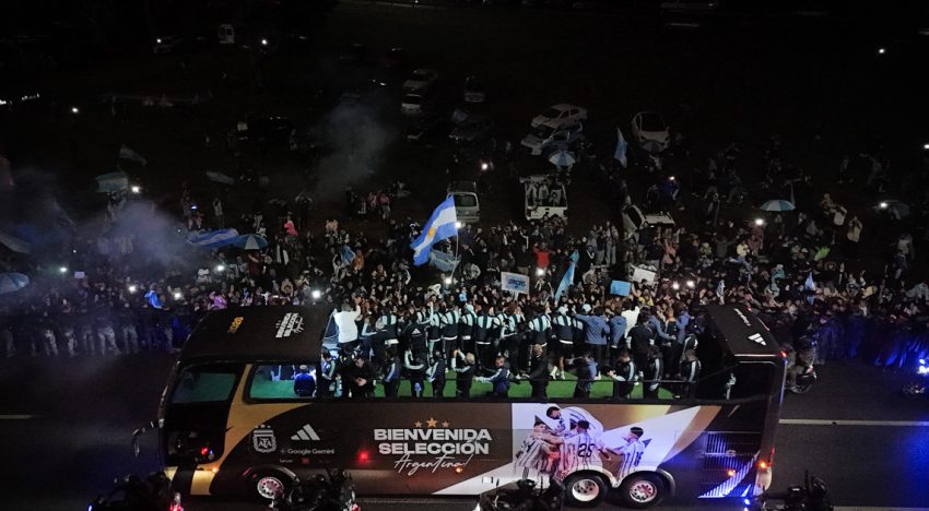 El emotivo video que publicó la AFA: el detrás de escena de la llegada de la Selección a Ezeiza