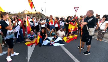 Las protestas ciudadanas se frenan en Ceuta por temor a que las vinculen con ultras