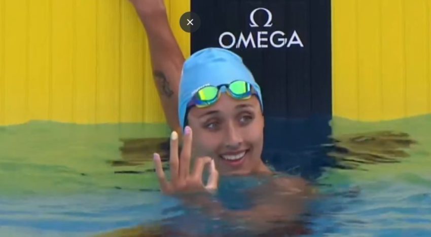 Agostina Hein brilló en el Pan Pacific: bronce con récord sudamericano en un ensayo de una posible final olímpica en Los Ángeles 2028