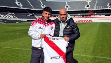 Thiago Almada, de “mascota” en las Inferiores a debutar como titular en River: la historia detrás de un sueño familiar