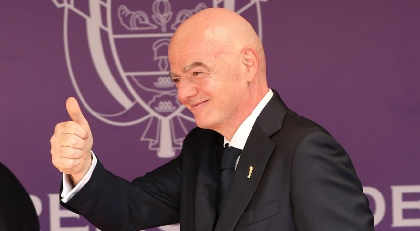 Gianni Infantino también cuenta apoyos: Marruecos, Qatar y otras cuatro federaciones de fútbol árabes respaldaron al presidente de la FIFA