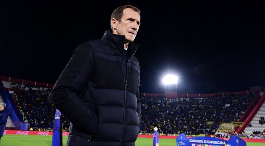 El conformismo de Rodolfo Arruabarrena tras la victoria de Boca por la Copa Sudamericana: «Pudimos haber hecho algún gol más»