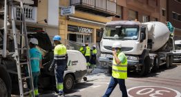 La tuneladora de la L9 del metro de Barcelona, parada ocho semanas después del socavón en Sant Gervasi