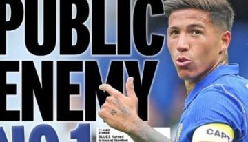 Enzo Fernández volvió al Chelsea y la prensa inglesa fue lapidaria: qué dijeron tras los silbidos en Stamford Bridge