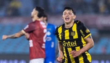 Leonel Jaime y otra actuación para el lamento de River: el golazo para que Peñarol sea campeón del Torneo Intermedio en Uruguay