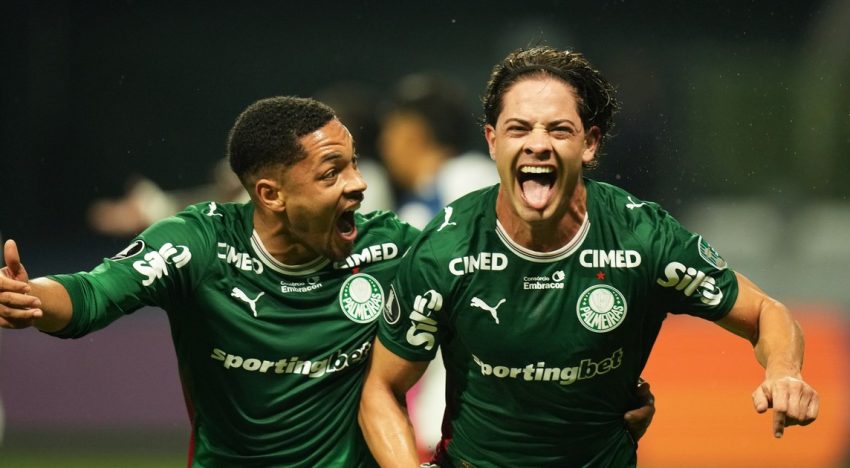 La palomita de Agustín Giay le dio el triunfo a Palmeiras sobre Liga de Quito en la ida de los cuartos de la Copa Libertadores