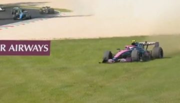 Colapinto, del cielo al infierno en el relanzamiento y su resurrección en el GP de Italia: había quedado tercero, se despistó y empezó la remontada para volver a los puntos